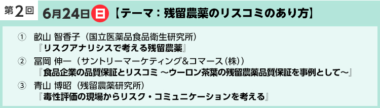 第2回―2018年6月25日（日）